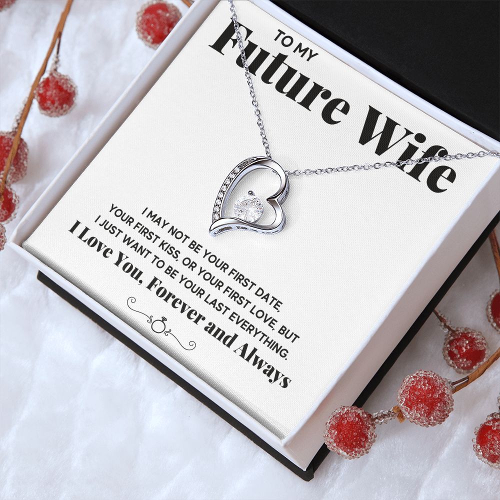 promise necklace for her fiance gifts for her necklaces for couples love necklace soulmate jewelry future wife necklace womens jewelry - ON CLOUD NINE GIFTS