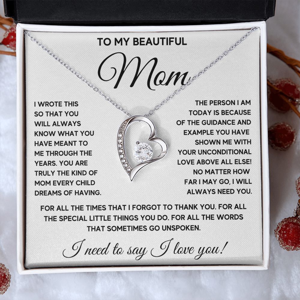 gifts for moms birthday mom christmas gifts mom and daughter necklace mom and son necklace mother daughter jewelry - ON CLOUD NINE GIFTS
