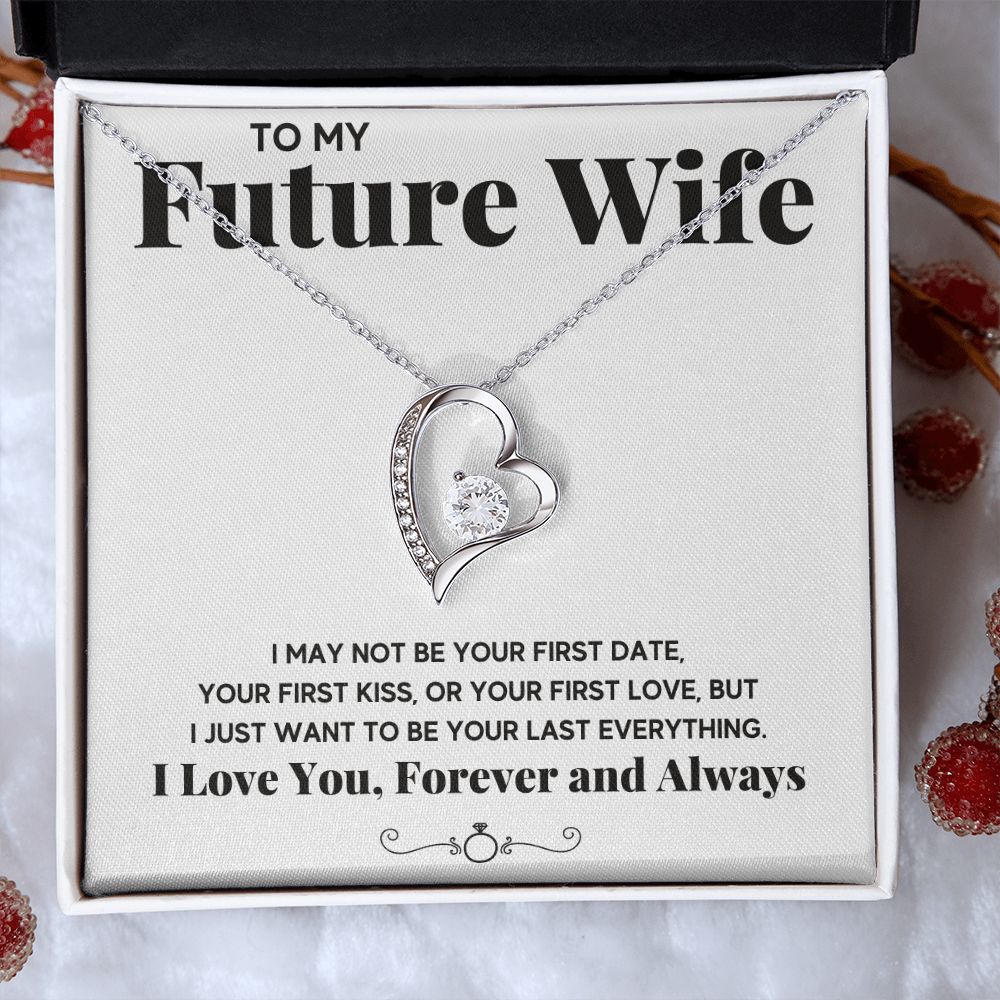promise necklace for her fiance gifts for her necklaces for couples love necklace soulmate jewelry future wife necklace womens jewelry - ON CLOUD NINE GIFTS