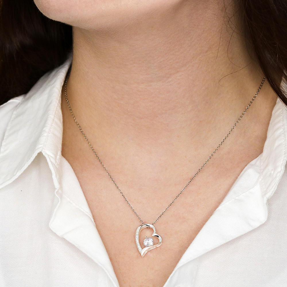 TO THE LOVE OF MY LIFE "AFRAID TO LOSE YOU" FOREVER LOVE NECKLACE GIFT SET - ON CLOUD NINE GIFTS