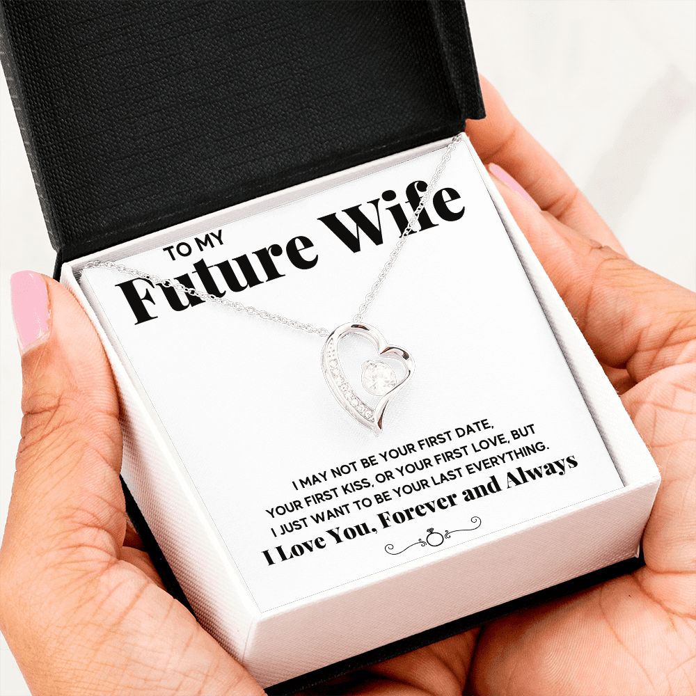 promise necklace for her fiance gifts for her necklaces for couples love necklace soulmate jewelry future wife necklace womens jewelry - ON CLOUD NINE GIFTS