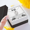 TO MY WIFE "LOVE, YOUR TRUCKER" HEART NECKLACE GIFT SET - ON CLOUD NINE GIFTS