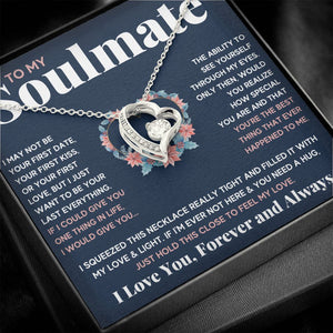 couples necklace to my wife birthday love gifts gift for girlfriend to my soulmate necklace for women gift ideas womens jewelry - ON CLOUD NINE GIFTS