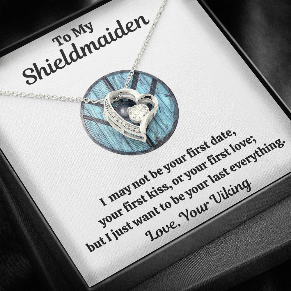 TO MY SHIELDMAIDEN "LAST EVERYTHING - BLUE" FOREVER LOVE NECKLACE GIFT SET - ON CLOUD NINE GIFTS