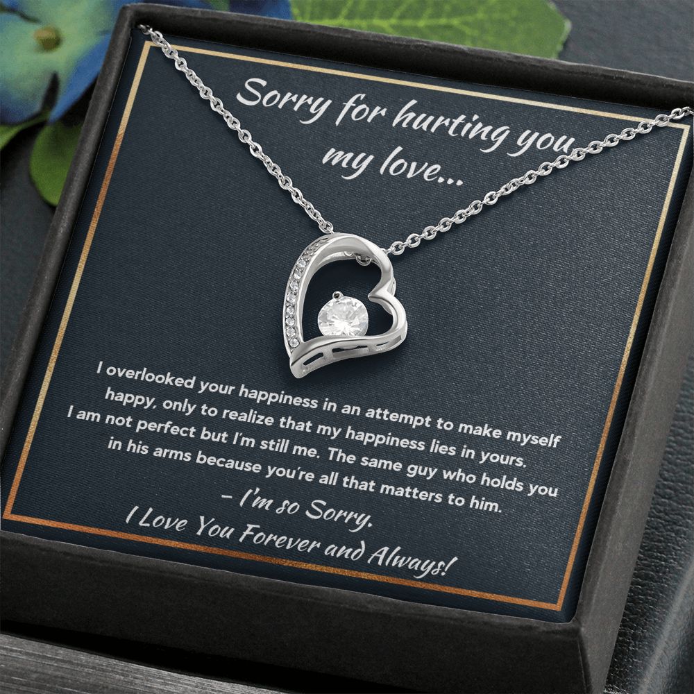 im sorry gifts for her gift card for women apology gifts for her please forgive me jewerly im sorry card apology card i love you necklace - ON CLOUD NINE GIFTS