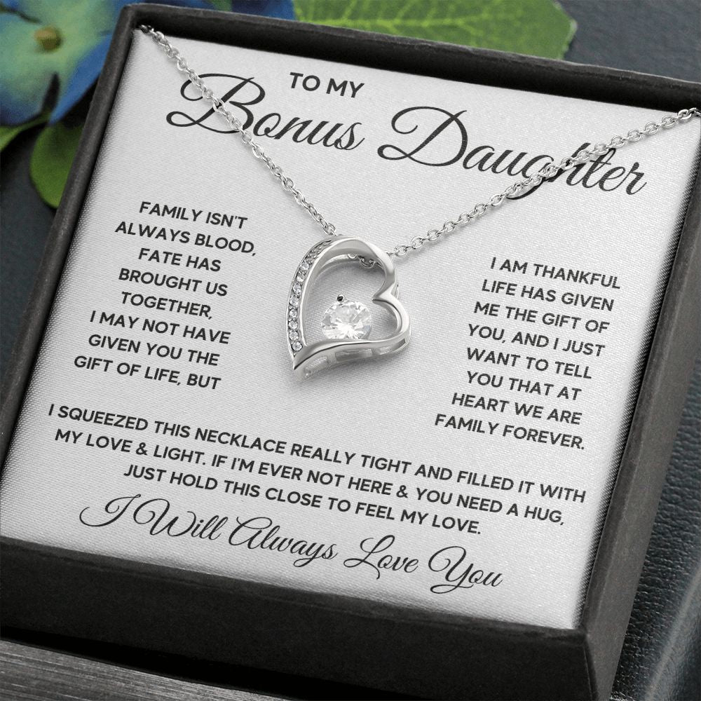 Like a daughter to me Stepdaughter jewelry Adopted Daughter Gifts Goddaughter Wedding Present - ON CLOUD NINE GIFTS