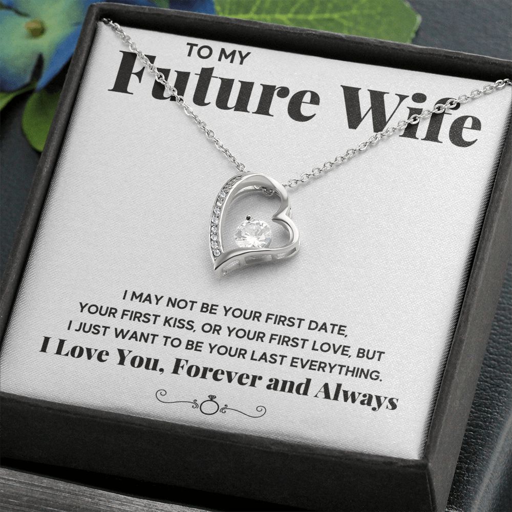 promise necklace for her fiance gifts for her necklaces for couples love necklace soulmate jewelry future wife necklace womens jewelry - ON CLOUD NINE GIFTS