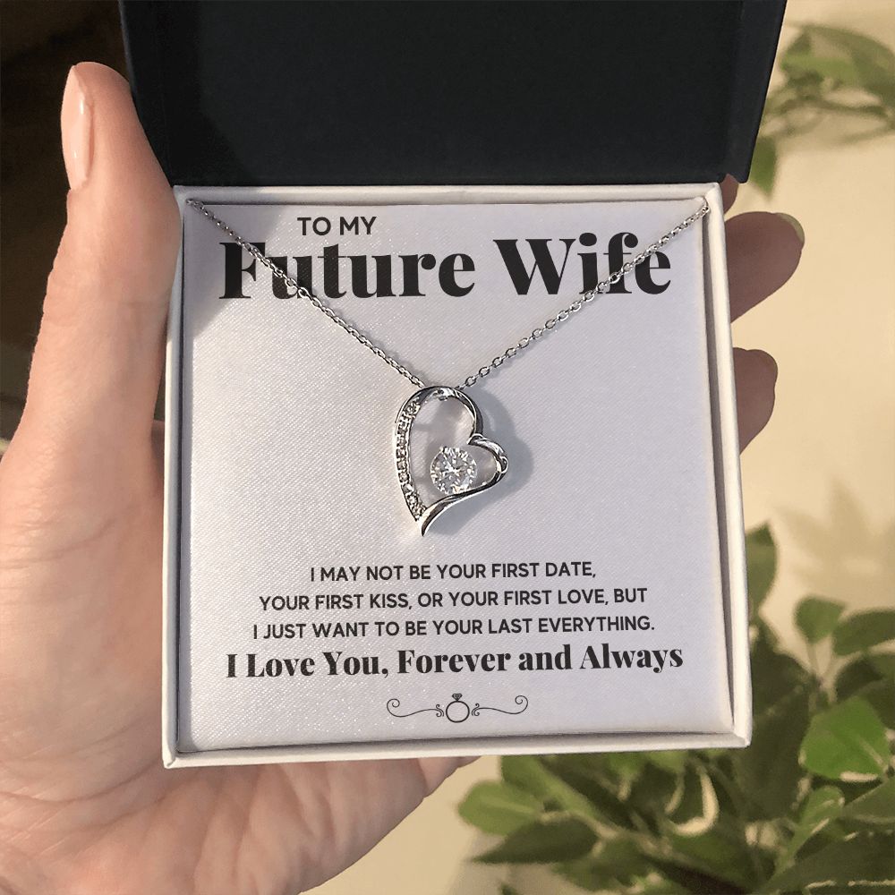 promise necklace for her fiance gifts for her necklaces for couples love necklace soulmate jewelry future wife necklace womens jewelry - ON CLOUD NINE GIFTS