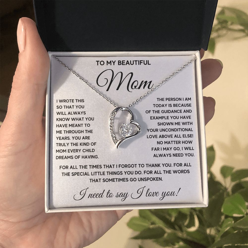 gifts for moms birthday mom christmas gifts mom and daughter necklace mom and son necklace mother daughter jewelry - ON CLOUD NINE GIFTS