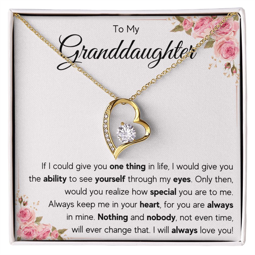 Granddaughter Necklace From Grandpa | Granddaughter necklace, Necklace,  Gold pendant necklace jewellery