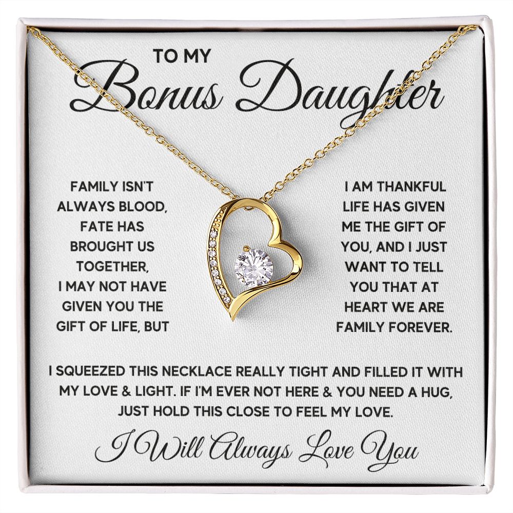 Like a daughter to me Stepdaughter jewelry Adopted Daughter Gifts Goddaughter Wedding Present - ON CLOUD NINE GIFTS