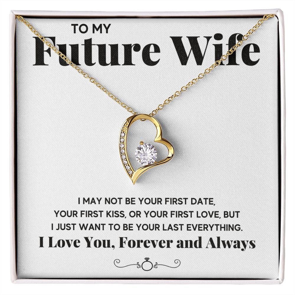 promise necklace for her fiance gifts for her necklaces for couples love necklace soulmate jewelry future wife necklace womens jewelry - ON CLOUD NINE GIFTS