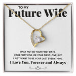 promise necklace for her fiance gifts for her necklaces for couples love necklace soulmate jewelry future wife necklace womens jewelry - ON CLOUD NINE GIFTS