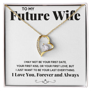 promise necklace for her fiance gifts for her necklaces for couples love necklace soulmate jewelry future wife necklace womens jewelry - ON CLOUD NINE GIFTS