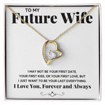 promise necklace for her fiance gifts for her necklaces for couples love necklace soulmate jewelry future wife necklace womens jewelry - ON CLOUD NINE GIFTS