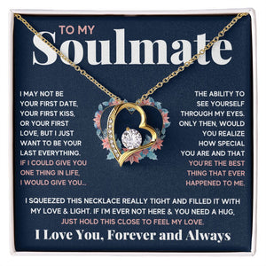 couples necklace to my wife birthday love gifts gift for girlfriend to my soulmate necklace for women gift ideas womens jewelry - ON CLOUD NINE GIFTS