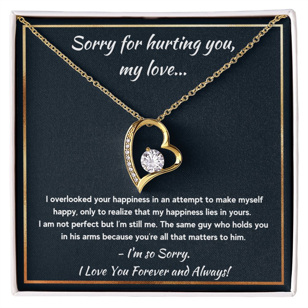 im sorry gifts for her gift card for women apology gifts for her please forgive me jewerly im sorry card apology card i love you necklace - ON CLOUD NINE GIFTS