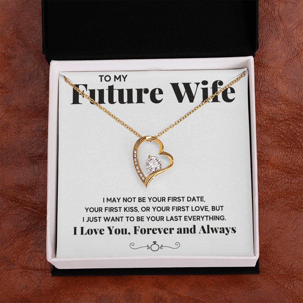 promise necklace for her fiance gifts for her necklaces for couples love necklace soulmate jewelry future wife necklace womens jewelry - ON CLOUD NINE GIFTS