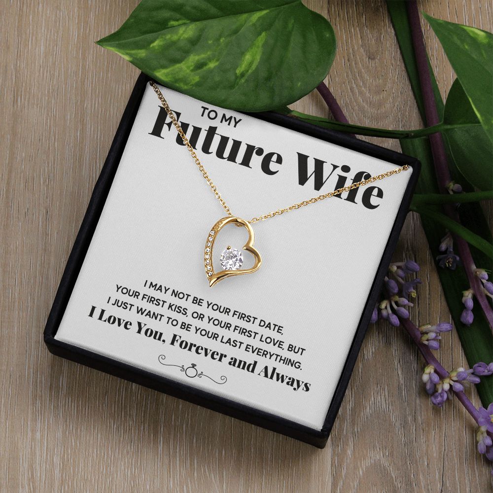 promise necklace for her fiance gifts for her necklaces for couples love necklace soulmate jewelry future wife necklace womens jewelry - ON CLOUD NINE GIFTS