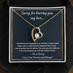 im sorry gifts for her gift card for women apology gifts for her please forgive me jewerly im sorry card apology card i love you necklace - ON CLOUD NINE GIFTS
