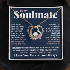 couples necklace to my wife birthday love gifts gift for girlfriend to my soulmate necklace for women gift ideas womens jewelry - ON CLOUD NINE GIFTS