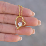 promise necklace for her fiance gifts for her necklaces for couples love necklace soulmate jewelry future wife necklace womens jewelry - ON CLOUD NINE GIFTS