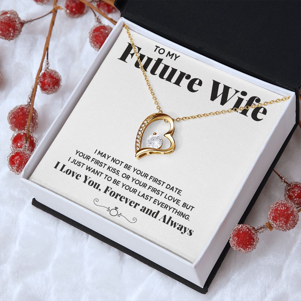 promise necklace for her fiance gifts for her necklaces for couples love necklace soulmate jewelry future wife necklace womens jewelry - ON CLOUD NINE GIFTS