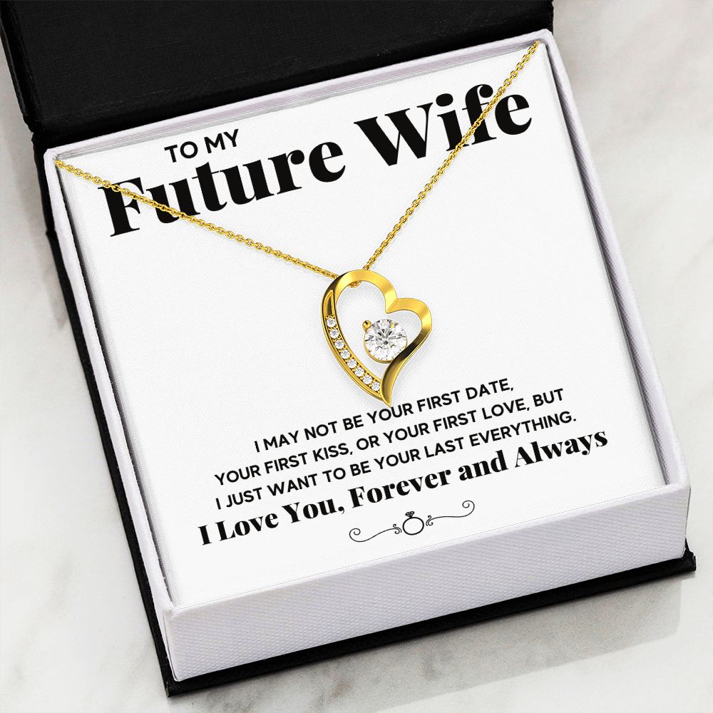 promise necklace for her fiance gifts for her necklaces for couples love necklace soulmate jewelry future wife necklace womens jewelry - ON CLOUD NINE GIFTS