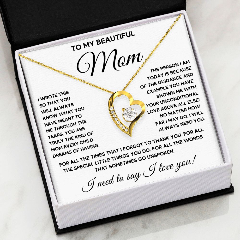 gifts for moms birthday mom christmas gifts mom and daughter necklace mom and son necklace mother daughter jewelry - ON CLOUD NINE GIFTS