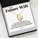 promise necklace for her fiance gifts for her necklaces for couples love necklace soulmate jewelry future wife necklace womens jewelry - ON CLOUD NINE GIFTS