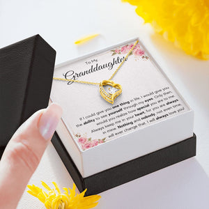 granddaughter gifts from grandma from grandpa granddaughter necklace granddaughter jewelry granddaughter gifts from nana - ON CLOUD NINE GIFTS