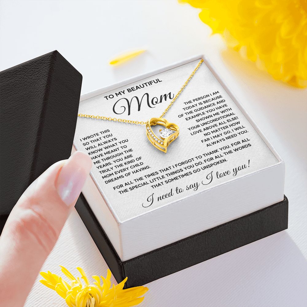 gifts for moms birthday mom christmas gifts mom and daughter necklace mom and son necklace mother daughter jewelry - ON CLOUD NINE GIFTS