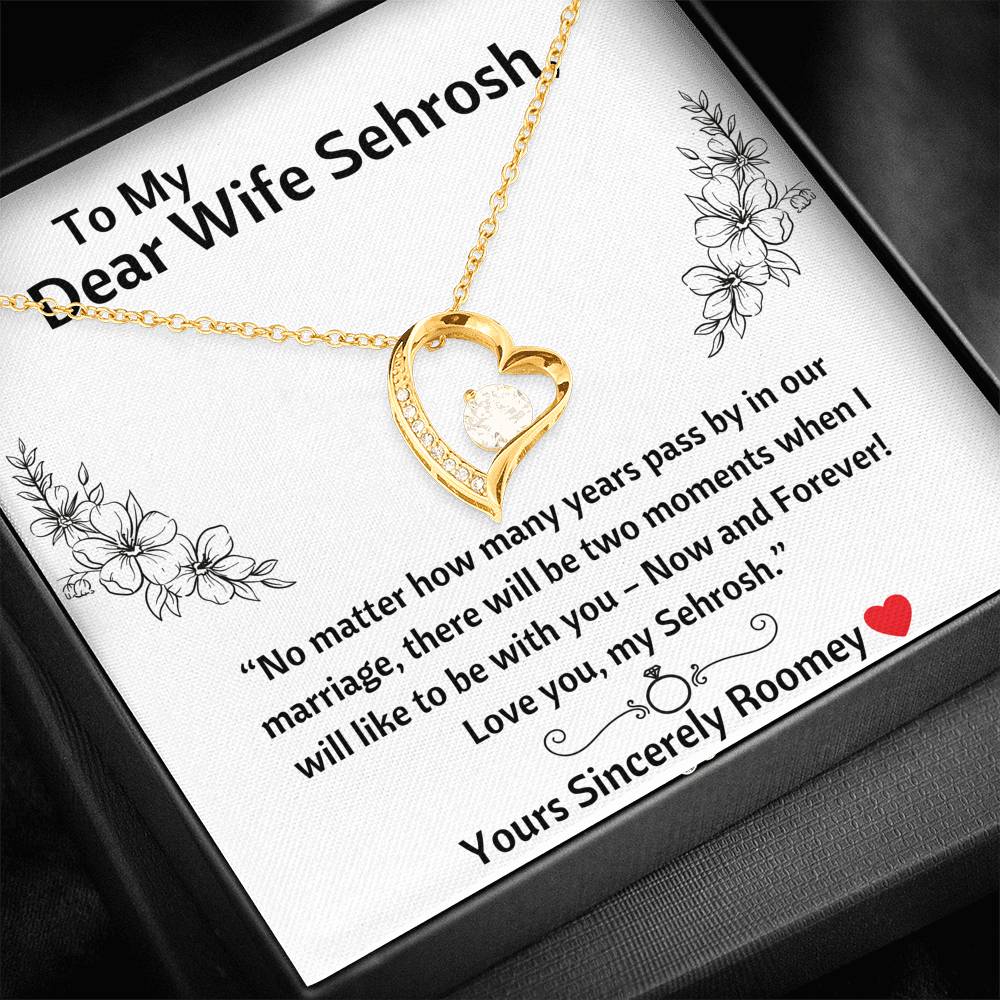 Custom Heart Necklace - ON CLOUD NINE GIFTS