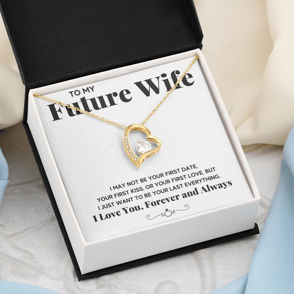 promise necklace for her fiance gifts for her necklaces for couples love necklace soulmate jewelry future wife necklace womens jewelry - ON CLOUD NINE GIFTS