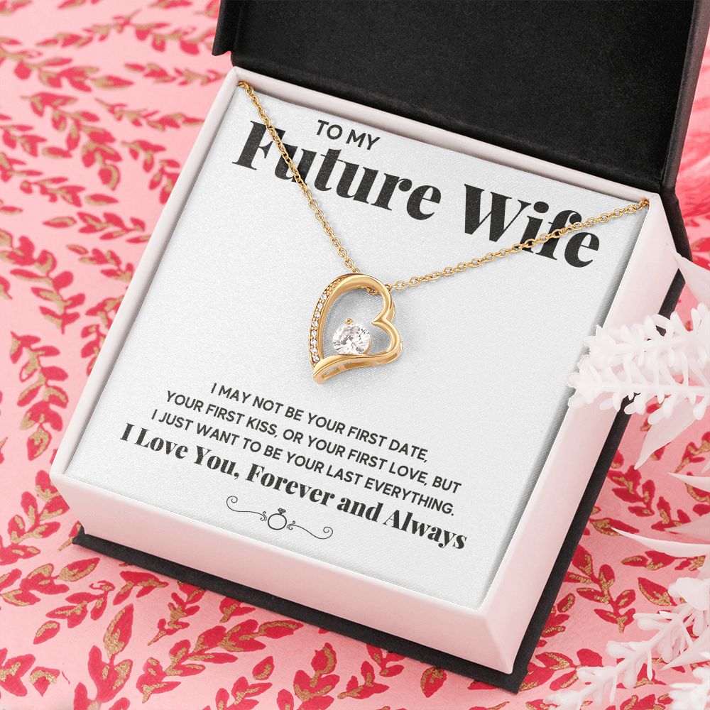 promise necklace for her fiance gifts for her necklaces for couples love necklace soulmate jewelry future wife necklace womens jewelry - ON CLOUD NINE GIFTS