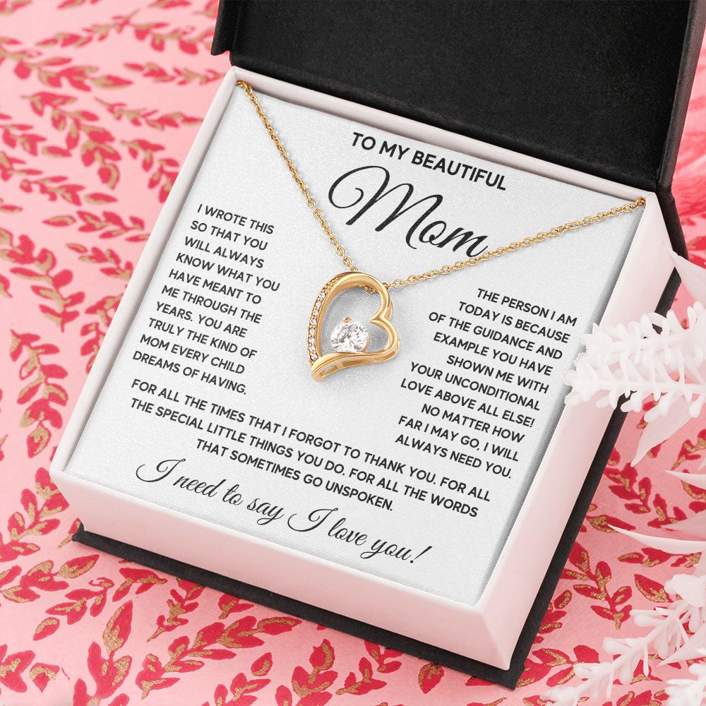 gifts for moms birthday mom christmas gifts mom and daughter necklace mom and son necklace mother daughter jewelry - ON CLOUD NINE GIFTS