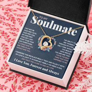 couples necklace to my wife birthday love gifts gift for girlfriend to my soulmate necklace for women gift ideas womens jewelry - ON CLOUD NINE GIFTS