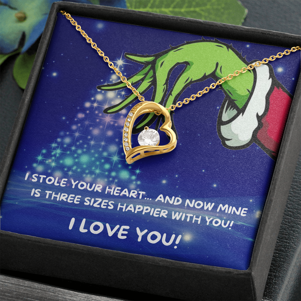 THREE SIZES HAPPIER CHRISTMAS NECKLACE GIFT SET - ON CLOUD NINE GIFTS