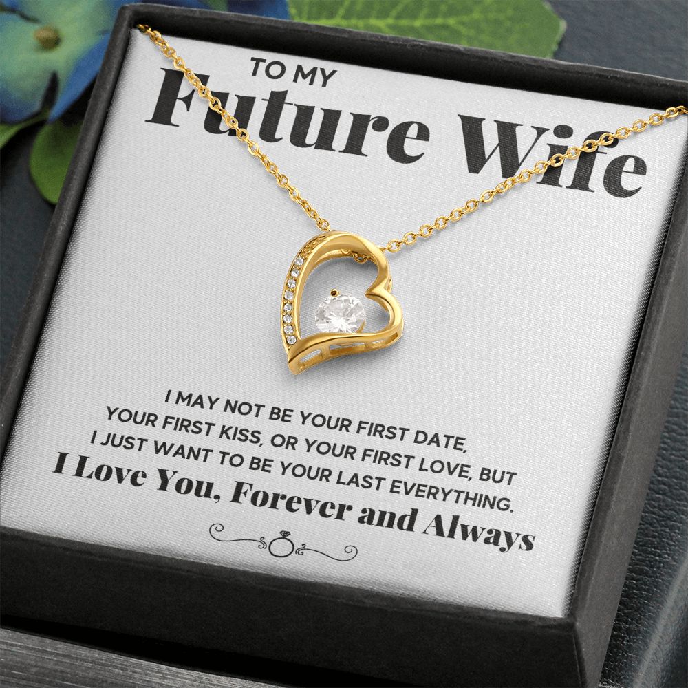 promise necklace for her fiance gifts for her necklaces for couples love necklace soulmate jewelry future wife necklace womens jewelry - ON CLOUD NINE GIFTS