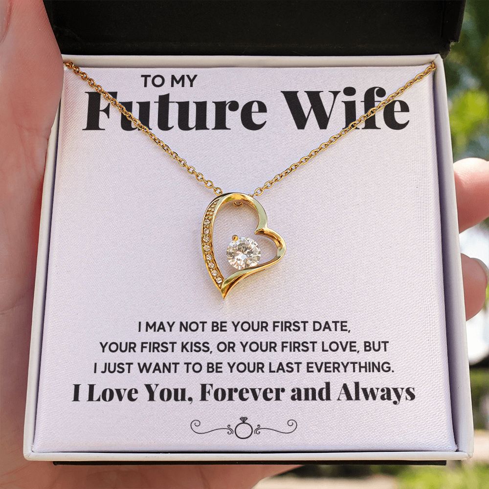 promise necklace for her fiance gifts for her necklaces for couples love necklace soulmate jewelry future wife necklace womens jewelry - ON CLOUD NINE GIFTS