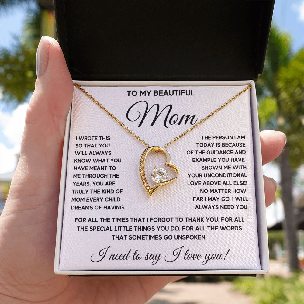 gifts for moms birthday mom christmas gifts mom and daughter necklace mom and son necklace mother daughter jewelry - ON CLOUD NINE GIFTS