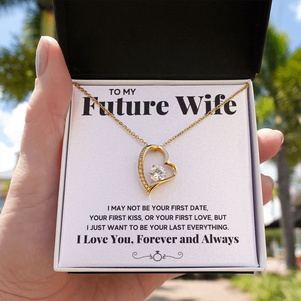 promise necklace for her fiance gifts for her necklaces for couples love necklace soulmate jewelry future wife necklace womens jewelry - ON CLOUD NINE GIFTS
