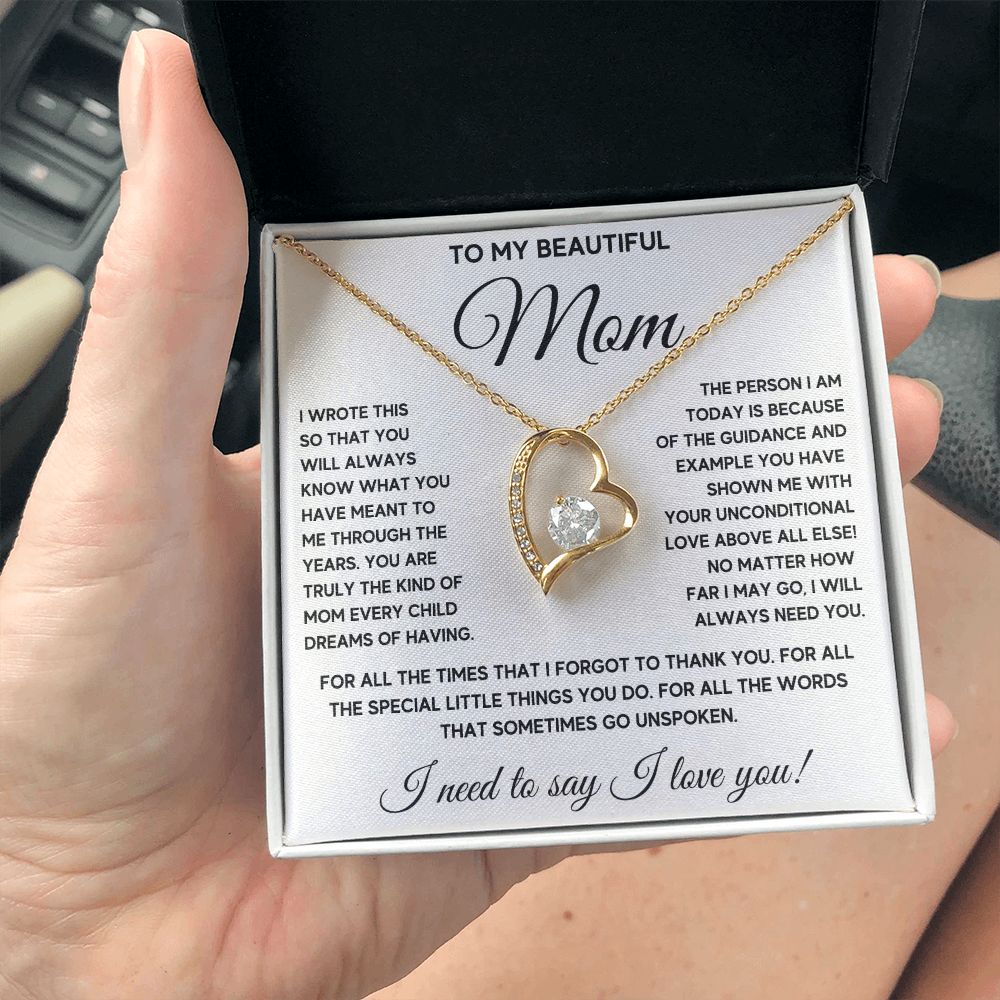 gifts for moms birthday mom christmas gifts mom and daughter necklace mom and son necklace mother daughter jewelry - ON CLOUD NINE GIFTS