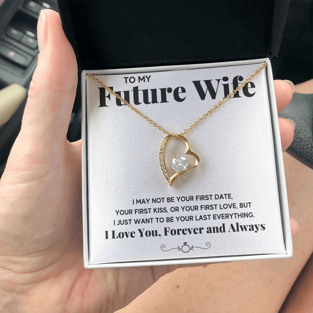 promise necklace for her fiance gifts for her necklaces for couples love necklace soulmate jewelry future wife necklace womens jewelry - ON CLOUD NINE GIFTS
