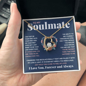 couples necklace to my wife birthday love gifts gift for girlfriend to my soulmate necklace for women gift ideas womens jewelry - ON CLOUD NINE GIFTS