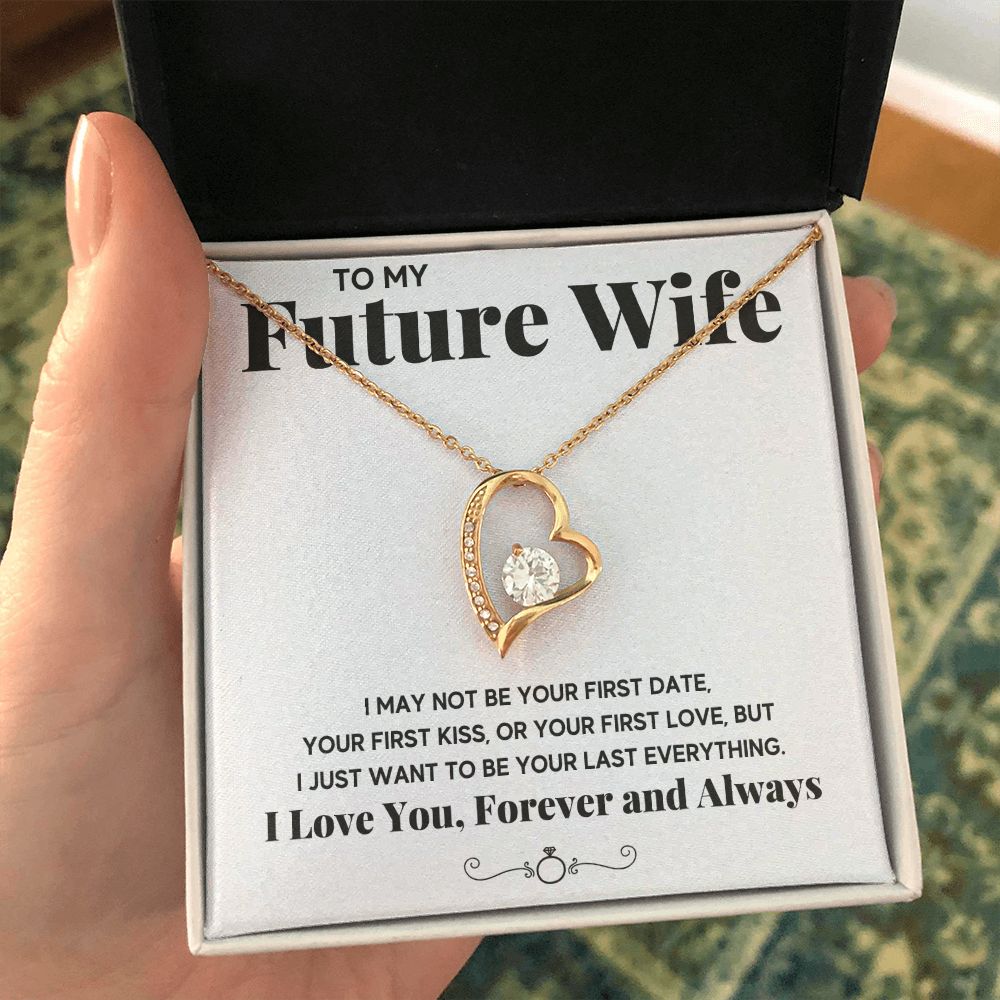 promise necklace for her fiance gifts for her necklaces for couples love necklace soulmate jewelry future wife necklace womens jewelry - ON CLOUD NINE GIFTS