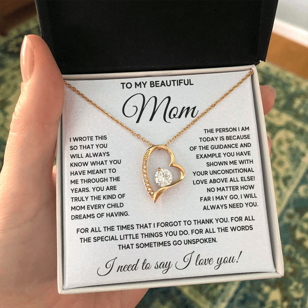 gifts for moms birthday mom christmas gifts mom and daughter necklace mom and son necklace mother daughter jewelry - ON CLOUD NINE GIFTS