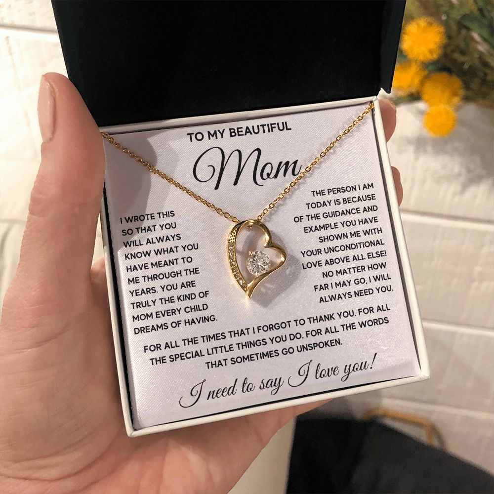 gifts for moms birthday mom christmas gifts mom and daughter necklace mom and son necklace mother daughter jewelry - ON CLOUD NINE GIFTS