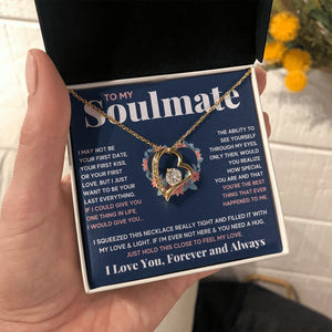 couples necklace to my wife birthday love gifts gift for girlfriend to my soulmate necklace for women gift ideas womens jewelry - ON CLOUD NINE GIFTS