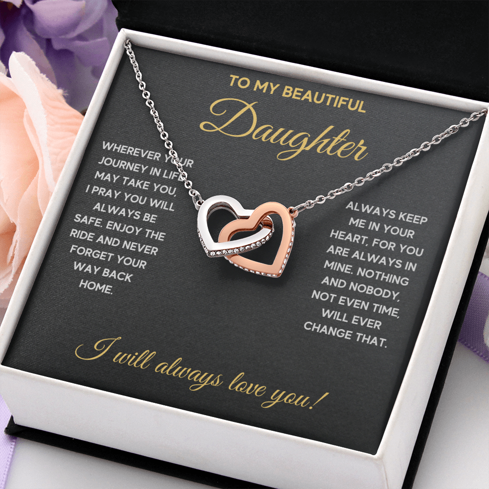 Daughter birthday gift, father daughter necklace, jewelry for daughter, gift for daughter from dad, daughter necklace from dad - ON CLOUD NINE GIFTS